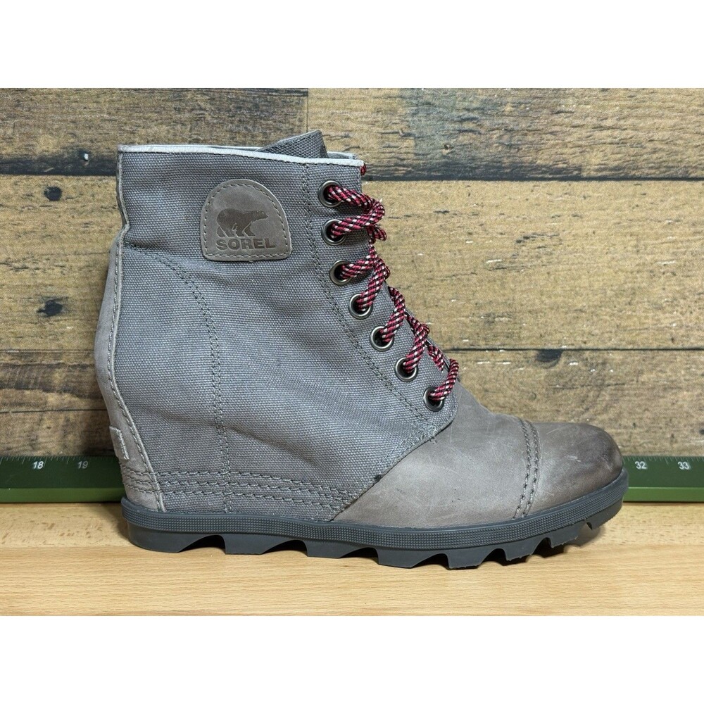 Sorel Women's Joan of Arctic Wedge II PDX boots womens size 10 - Picture 3 of 12